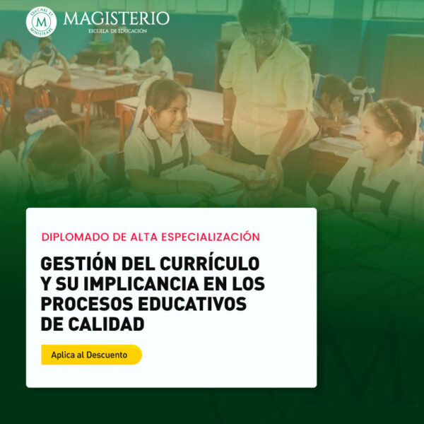 diplomado gestion del curriculo